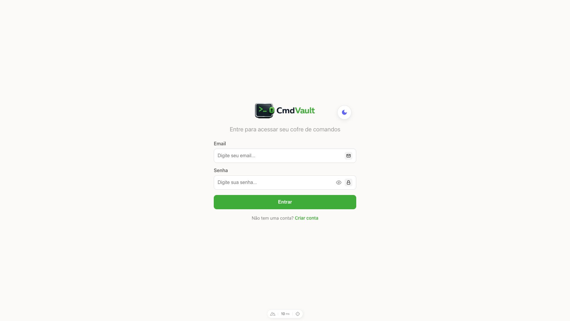 CmdVault — screenshot 1