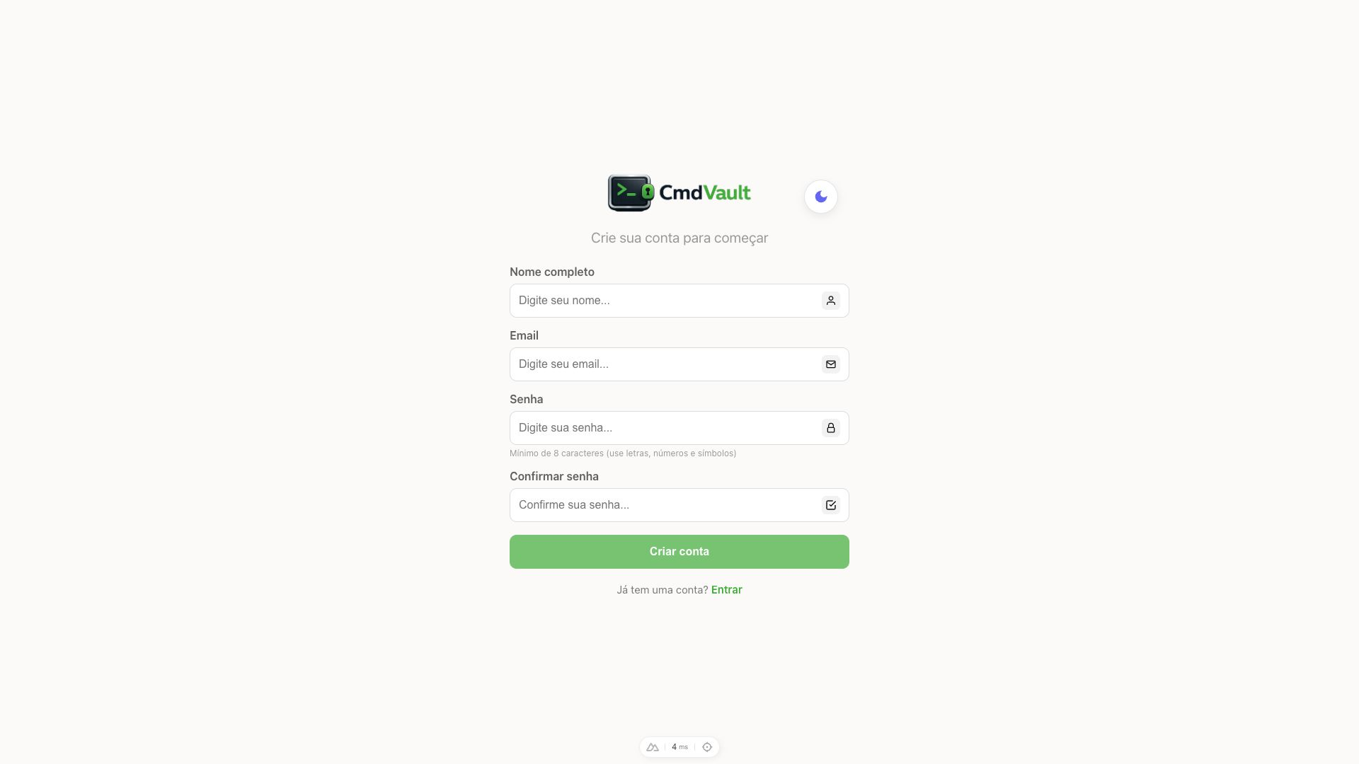 CmdVault — screenshot 2